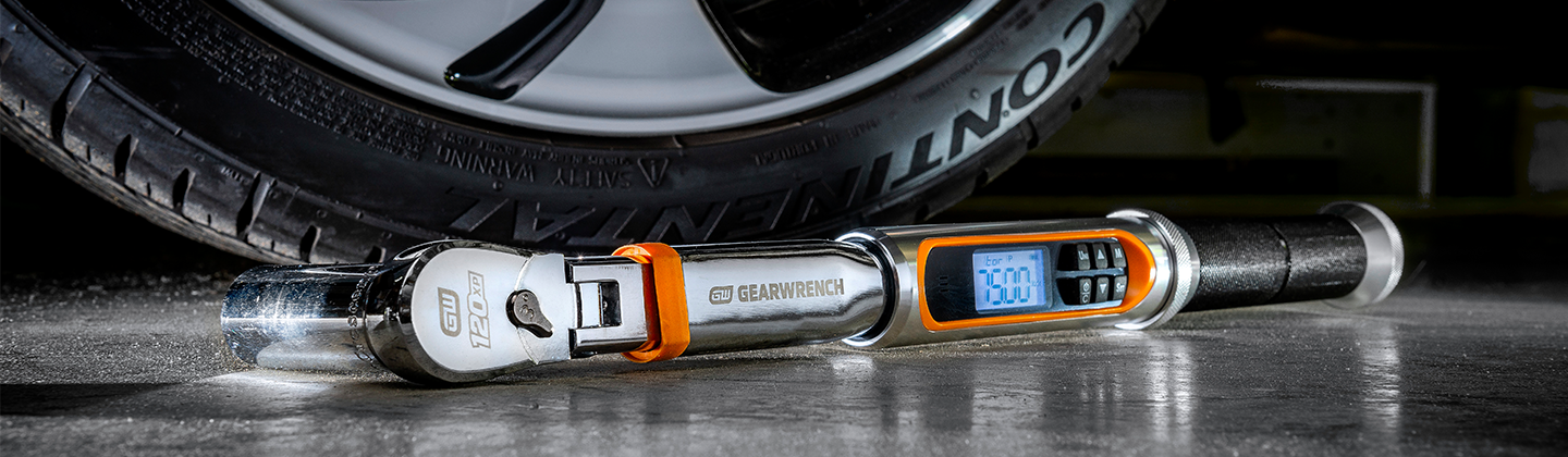 Torque wrench close-up photo