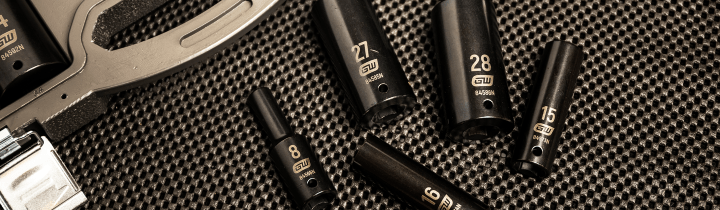 GEARWRENCH Deep Impact Sockets on work top