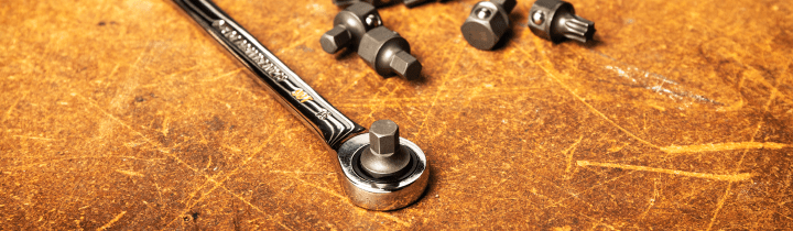 GEARWRENCH wrench inserts on worktop